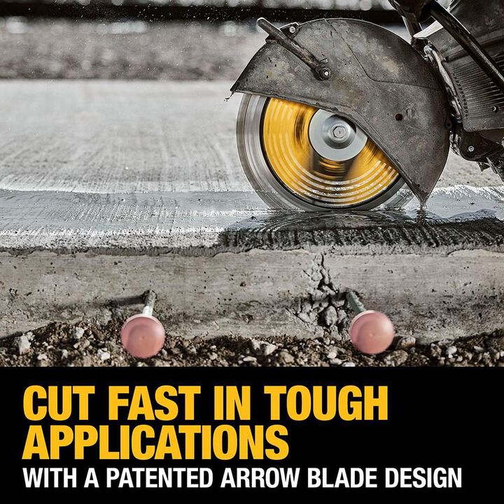 DEWALT 14IN SEGMENTED XP4 REINFORCED CONCRETE, large image number 6