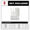 Milwaukee SDS Plus M/2 2 Cutter Drill Bit Kit 8pc, small image number 2