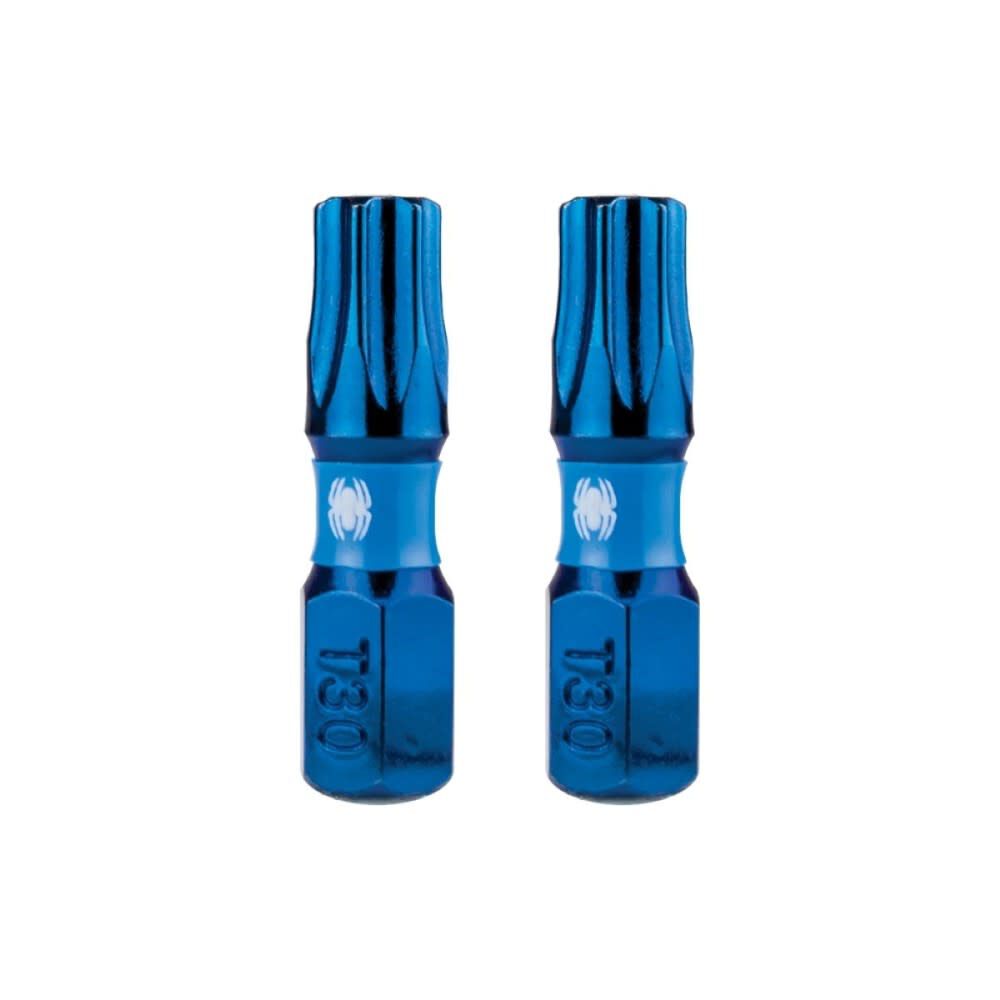 Spyder 1 Inch T30 Torx Impact Driver Bit, 2 Pieces, large image number 1