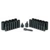 Grey Pneumatic 3/8in Drive Deep Length Impact Set, small image number 1