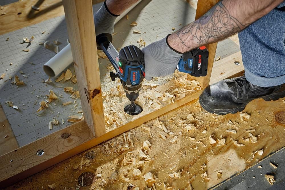 Bosch PROFACTOR 18V 1/2in Drill/Driver Connected Ready (Bare Tool), large image number 11