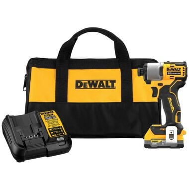 DEWALT 20V Max Impact Driver Kit with POWERSTACK Battery, large image number 1