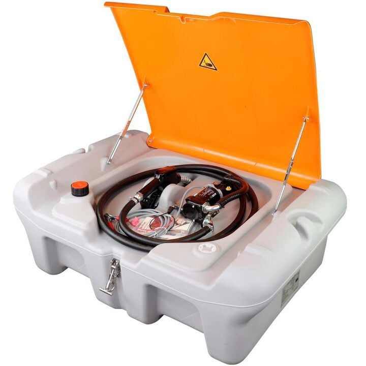 Milton 55-Gallon Low-Profile Portable Diesel Fuel Tank