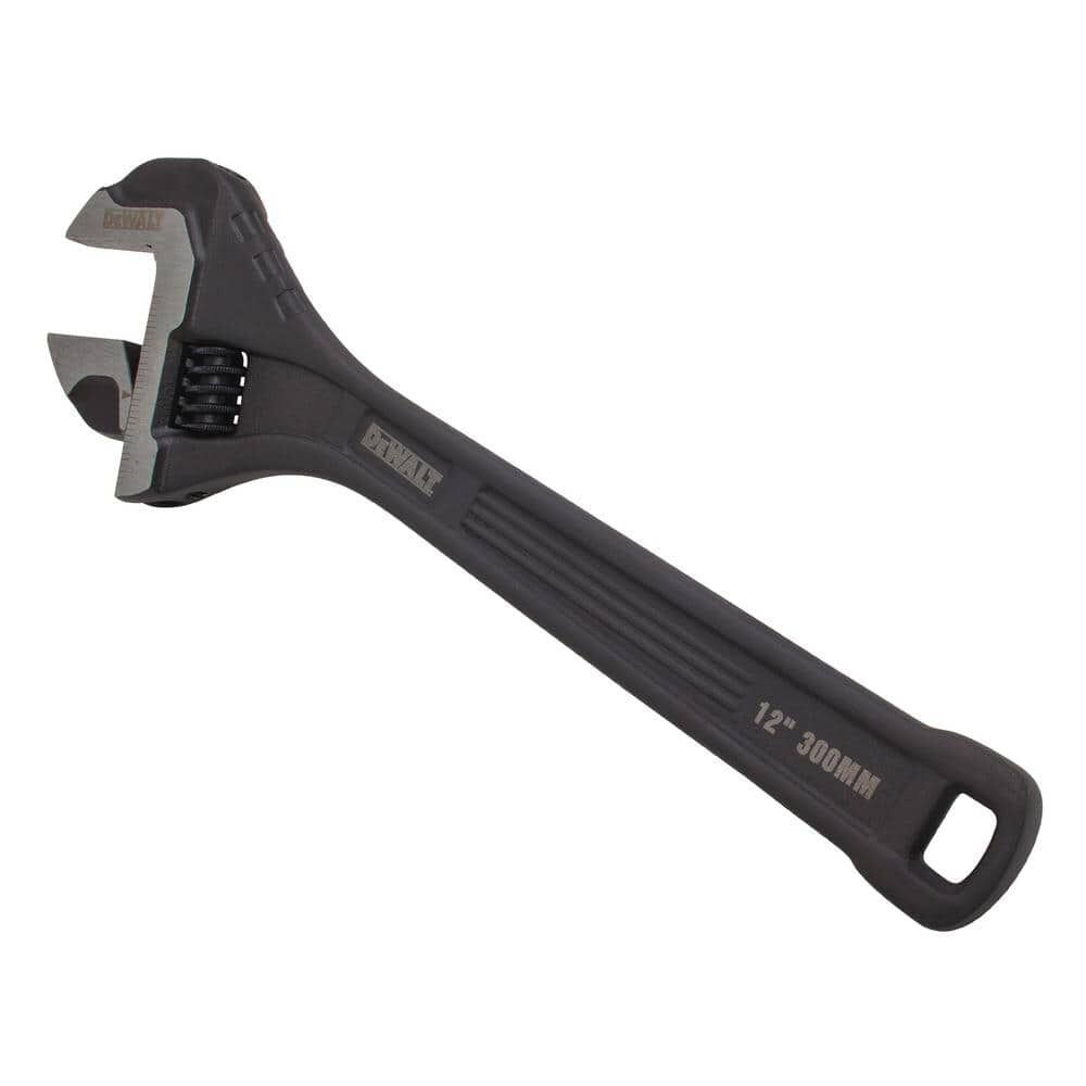 DEWALT 6 Inch & 12 Inch All-Steel Adjustable Wrench Bundle, large image number 5