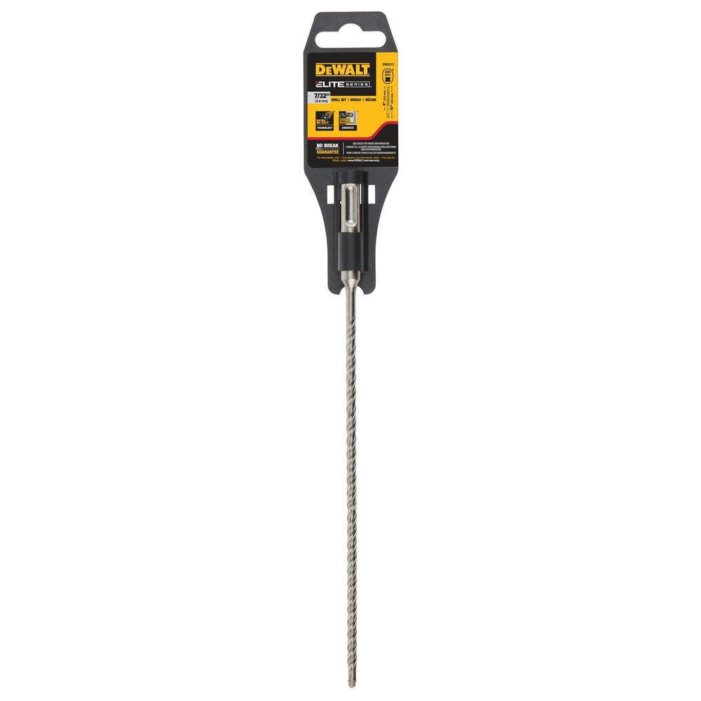 DEWALT 7/32in x 8in x 10in Solid Rock Carbide SDS+, large image number 9