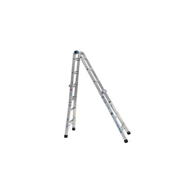 Werner 18 Ft. Reach Height Type IA Aluminum Multi-Position Ladder, large image number 5