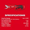 Milwaukee M12 Pruning Shears Brushless (Bare Tool), small image number 3