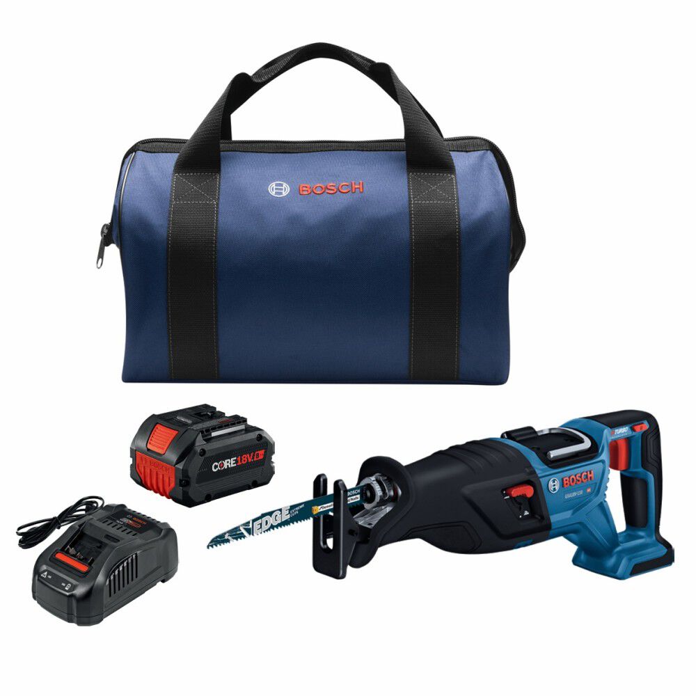 Bosch PROFACTOR 18V 1 1/8in Reciprocating Saw Kit with CORE18V 8.0 Ah PROFACTOR Performance Battery, large image number 1
