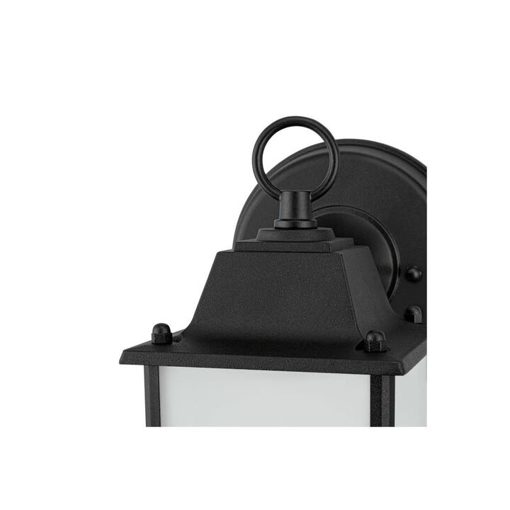 Westinghouse 9W Black One Light LED Outdoor Wall Light Fixture, large image number 1