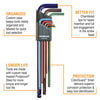 Bondhus Set 9 ColorGuard Ball End Metric, small image number 2