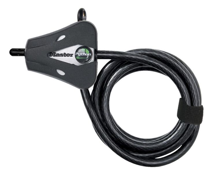 Master Lock 6ft Python Adjustable Locking Cable - 8418D, large image number 1