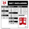 Milwaukee SHOCKWAVE Impact Duty Driver Bit Set 34pc, small image number 2