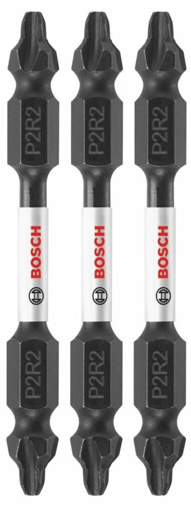 Bosch Impact Tough 2.5 Inch Phillips/Square Double-Ended Bits 3 Piece
