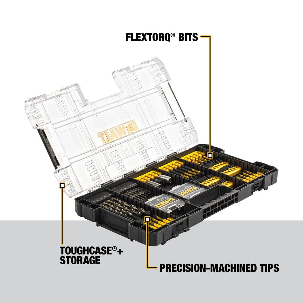 Dewalt 100pc bit set 2025