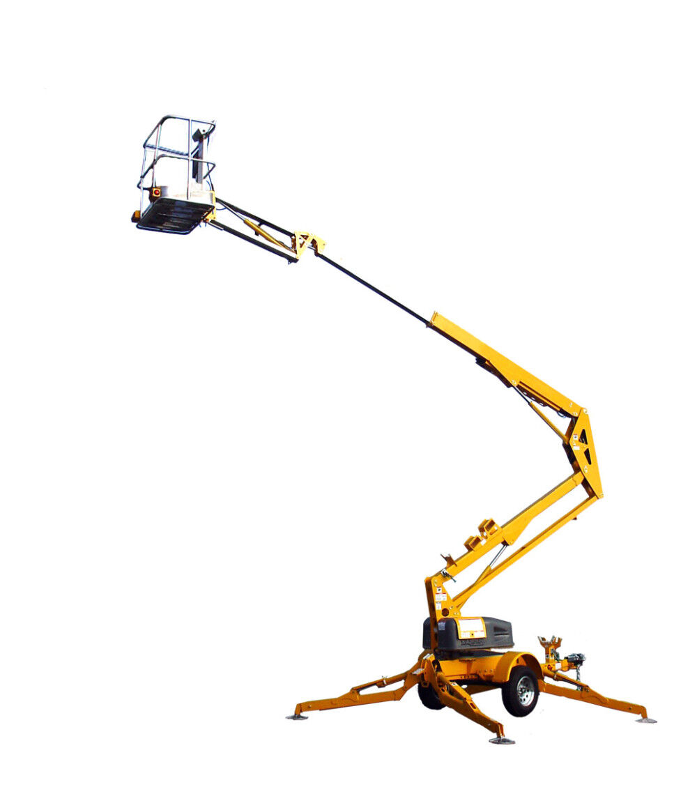 Haulotte 3522A Tow Behind Articulated Boom Lift 35', large image number 3