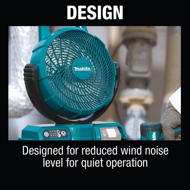 Makita 18V LXT Lithium-Ion Cordless 9-1/4in Fan (Bare Tool), large image number 1