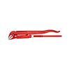 Knipex Pipe Wrench 45 Degree Angled 430 mm Swedish Pattern, small image number 1