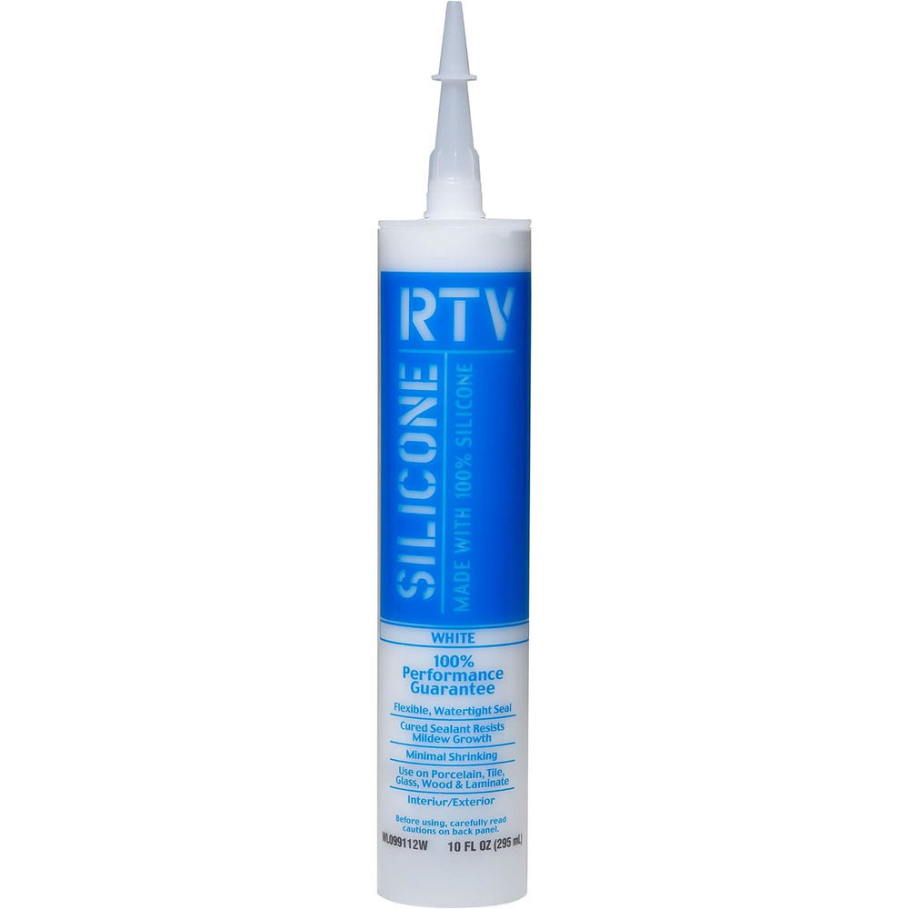 Krylon White Lightning 10oz White All Purpose Contractor RTV Sealant, large image number 1