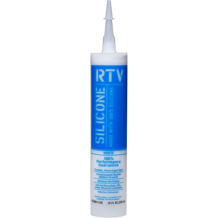 Krylon White Lightning 10oz White All Purpose Contractor RTV Sealant
