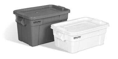 Rubbermaid 20 gal BRUTE Tote with Lid