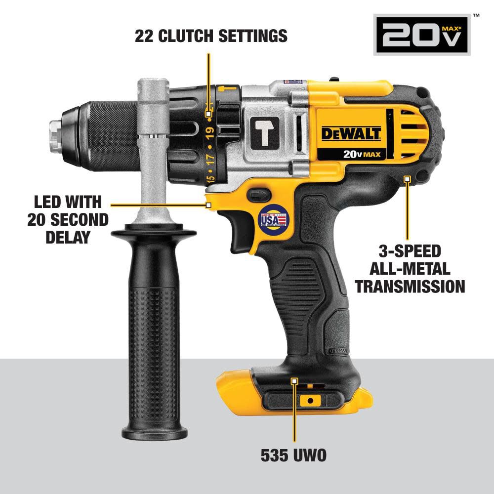 DEWALT 20V MAX PREMIUM 5 TOOL COMBO KIT DCK592L2 Acme Tools