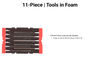 Tekton 3/8 Inch Drive Long Hex Bits with Stacking Organizer, 3 - 10 mm, 11 Pieces, small image number 2