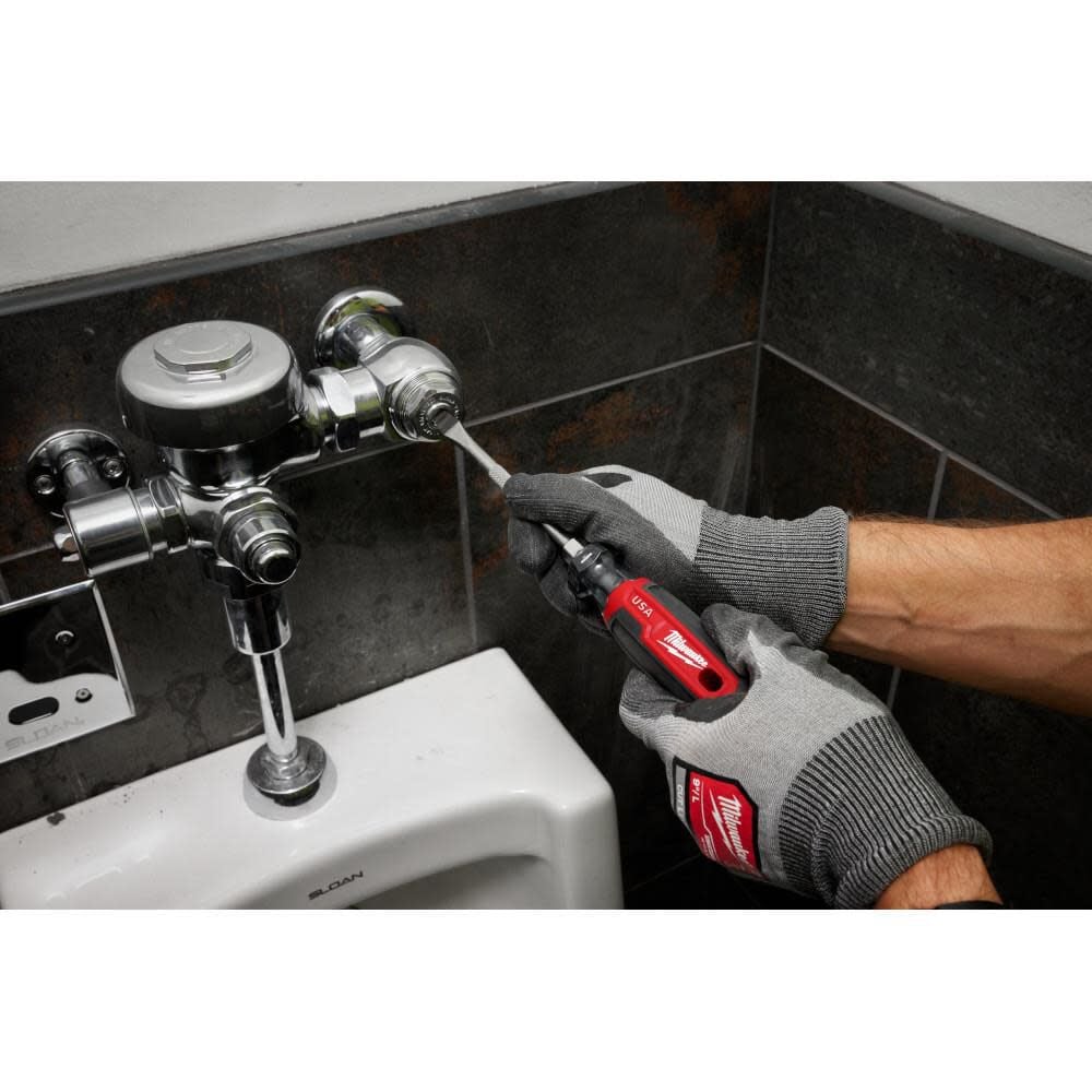Milwaukee 5/16inch Slotted 6inch Cushion Grip Screwdriver (USA), large image number 5