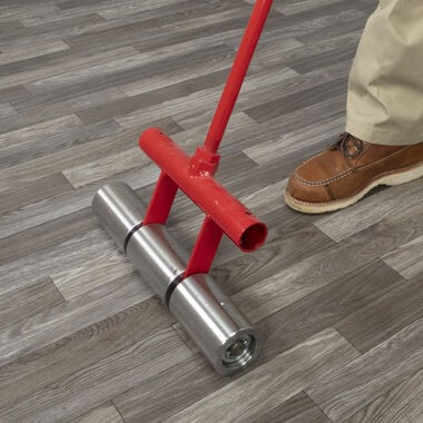 Roberts 75 lb. Vinyl and Linoleum Floor Roller with Transport Wheels, large image number 7