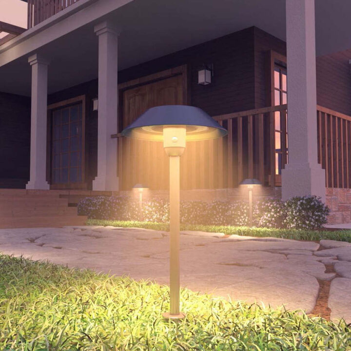Feit Electric 12 Inch 0.4W 40 Lumens Landscape Solar Pathway Light Nickel, large image number 11