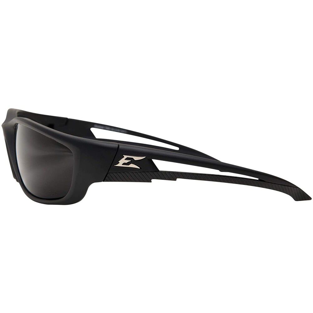 Edge Kazbek XL Safety Glasses Black Frame Polarized Smoke Lens, large image number 3