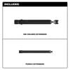 Milwaukee M12 FUEL Nibbler Die Holder Extension 16 Gauge, small image number 4