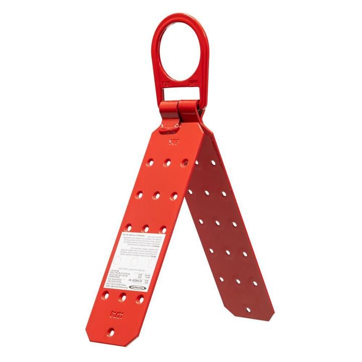 Werner Plated Steel Roof Anchor with D-Ring, large image number 0