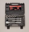 Cougar Pro 1/2 In. Drive 16 pc. 12 pt SAE Socket Set, small image number 1