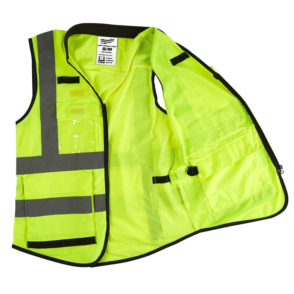 Milwaukee High Vis Performance Safety Vest Class 2, large image number 2