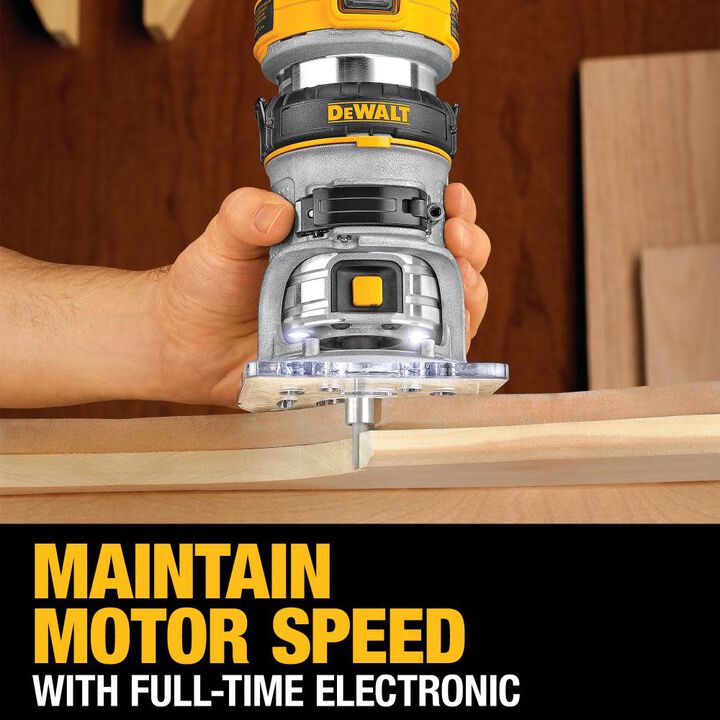 DEWALT DWP611 - 1.25 Peak HP Compact Router (DWP611), large image number 6
