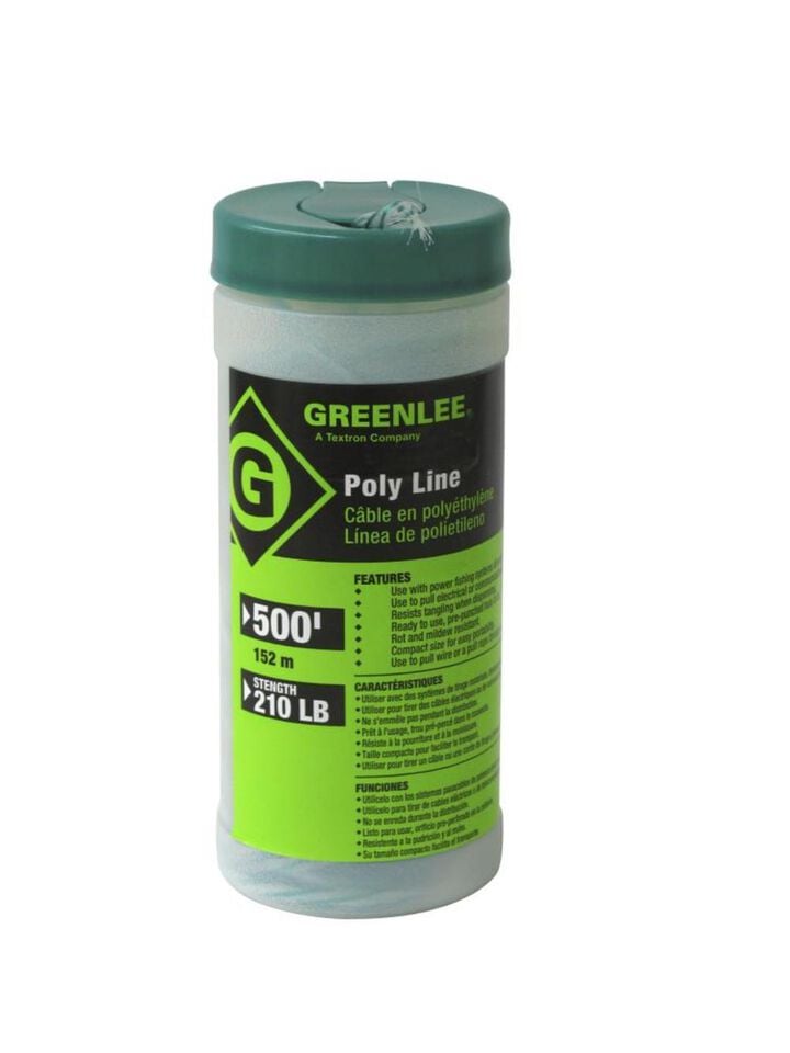 Greenlee 500 Ft. Poly Fishing Line Spiral Twine
