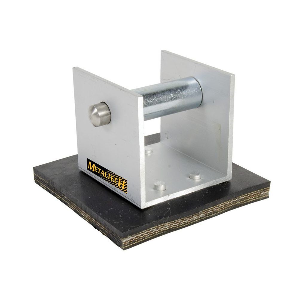 Metaltech Facing Rubber Pole Base For 24 ft Pole, large image number 1