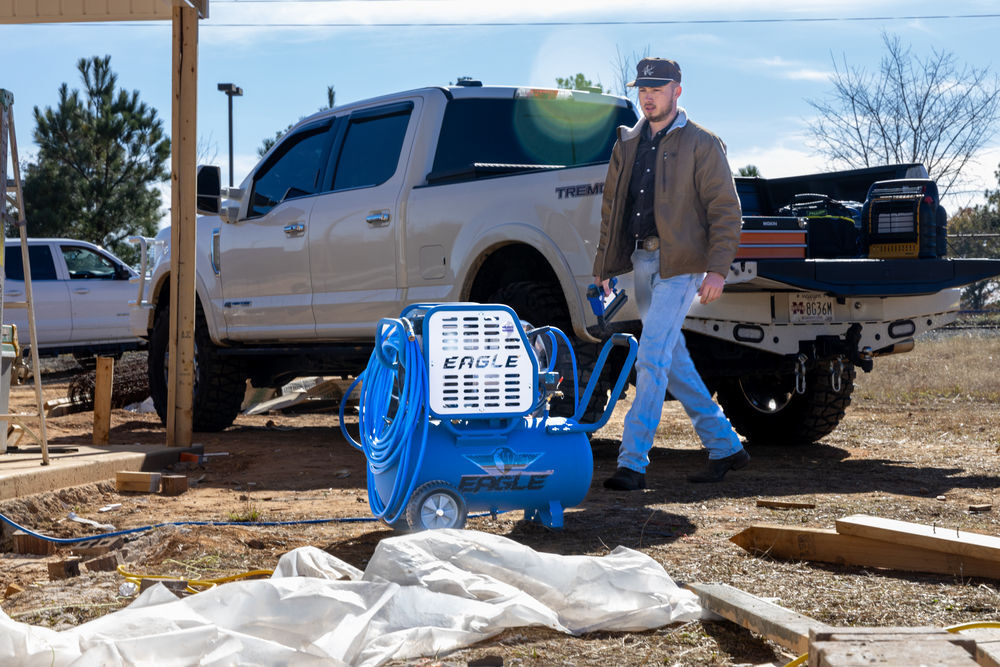 Eagle Compressor 15 Gallon Silent Series Air Compressor, large image number 8