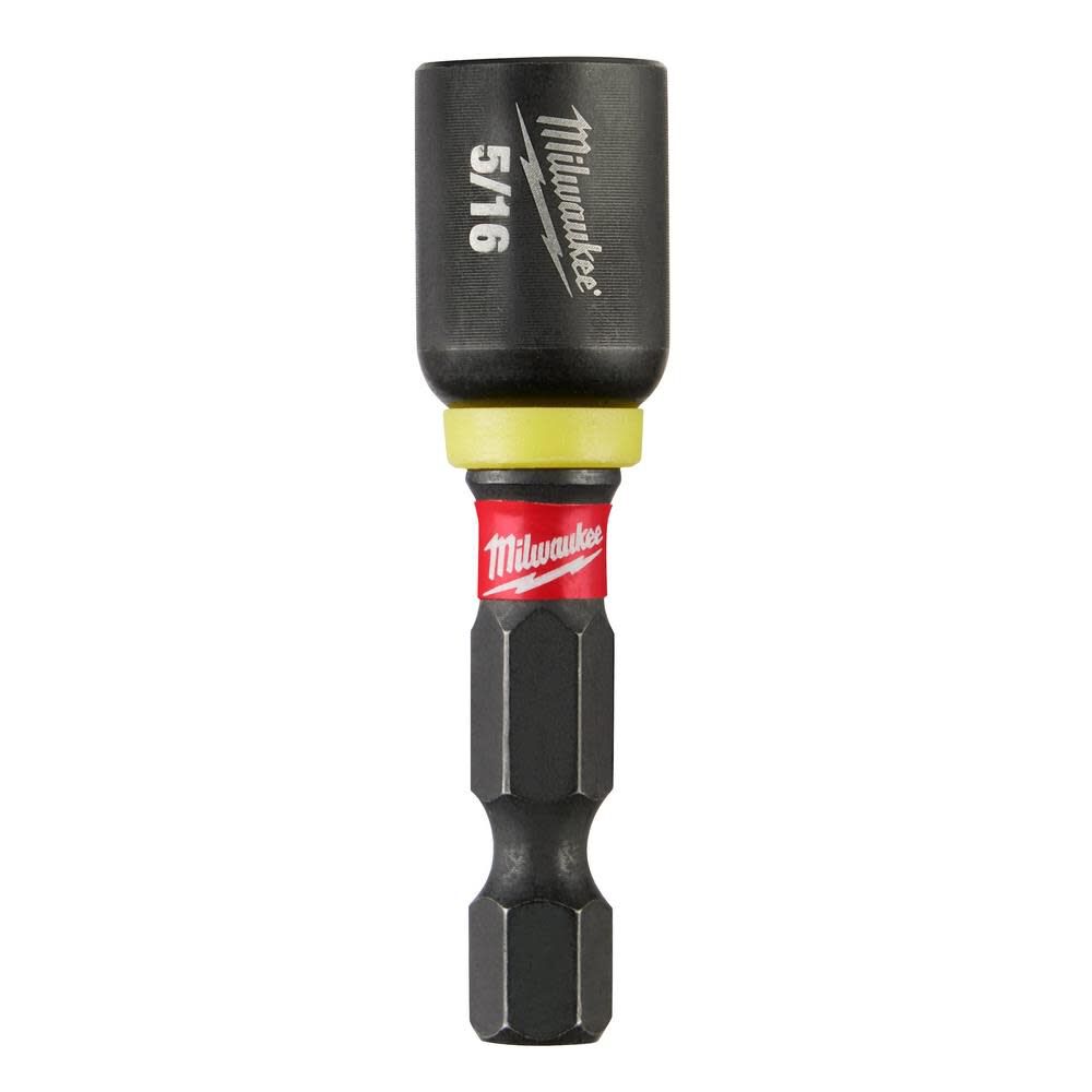 Milwaukee SHOCKWAVE Impact Duty 5/16 x 1 7/8inch Magnetic Nut Driver 10pk, large image number 1