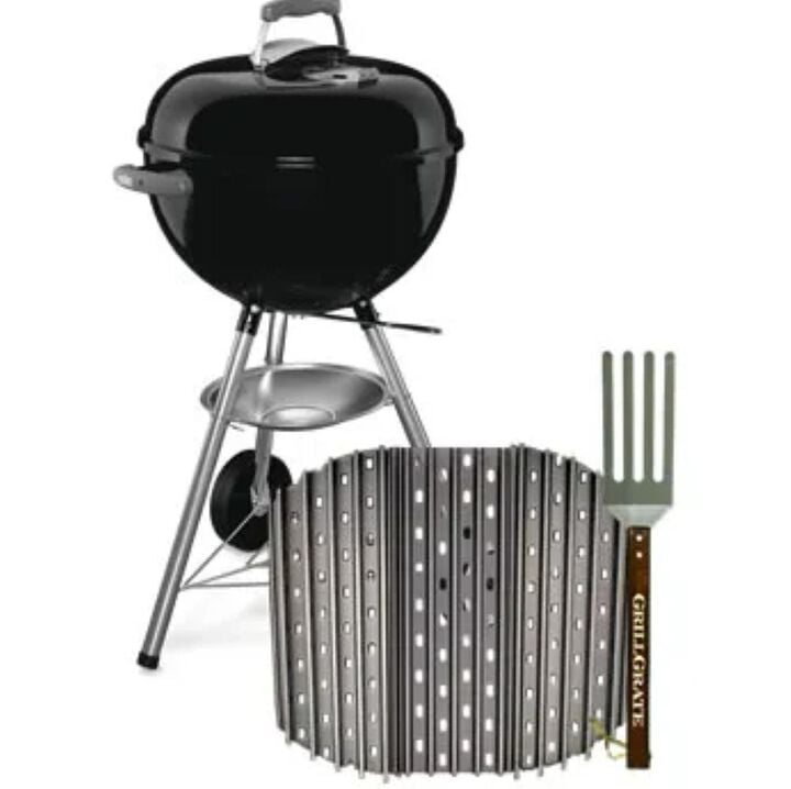 GrillGrate 13.75 Inch Panels for 18 Inch Weber Kettle, large image number 1