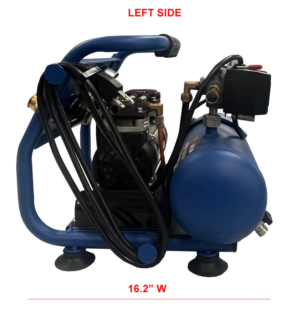 Eagle Compressor Silent Series 1 Gallon Portable Electric Air Compressor, large image number 2