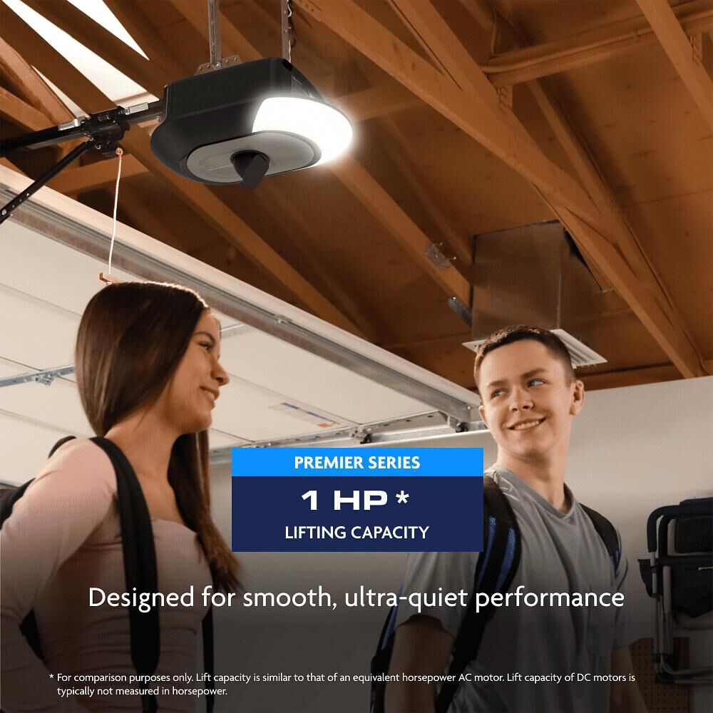 Chamberlain 1 HP Belt Drive Garage Door Opener, large image number 2