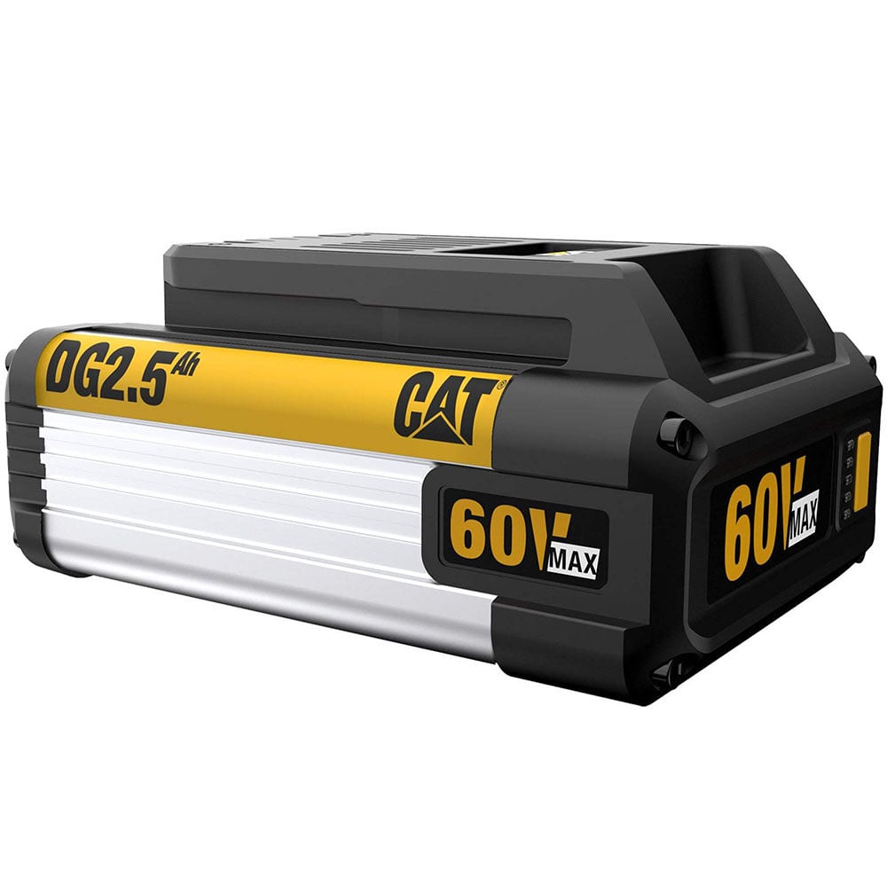 CAT 60V 2.5Ah Lithium Ion Power Tool Battery Pack with Fuel Indicator – DG6B25