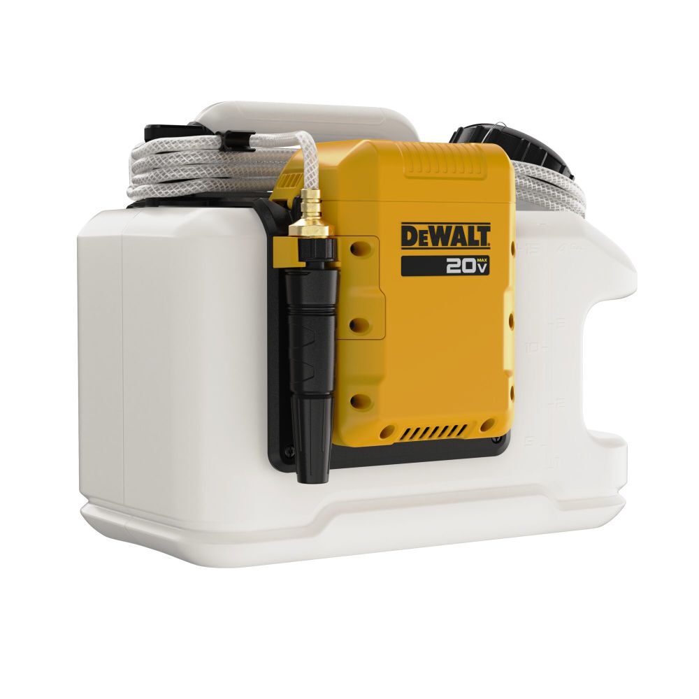 Dewalt 20v water pump top