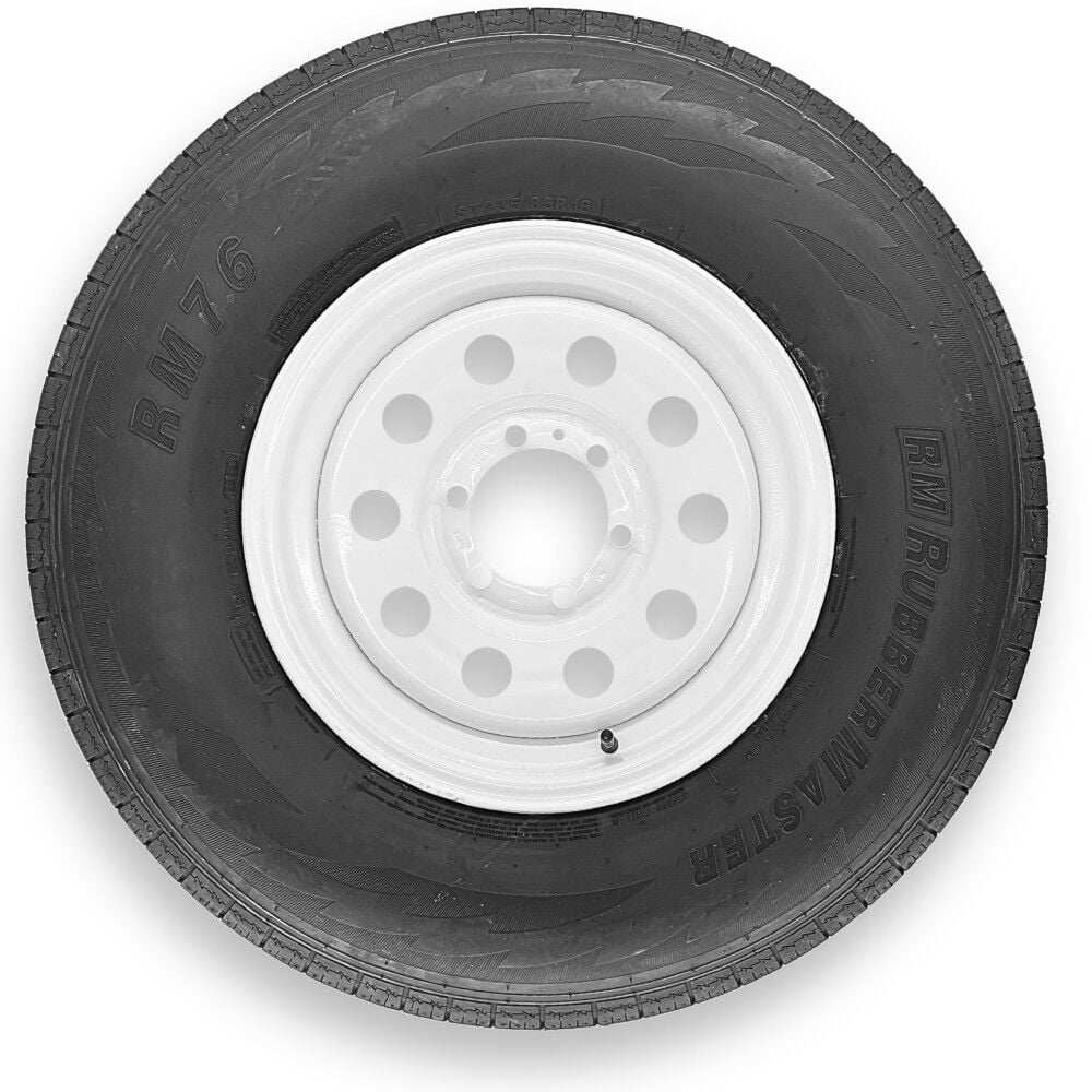 Rubbermaster Tire ST235/85R16 10P & 16 x 6 6ON5.5 MODULAR – 599579