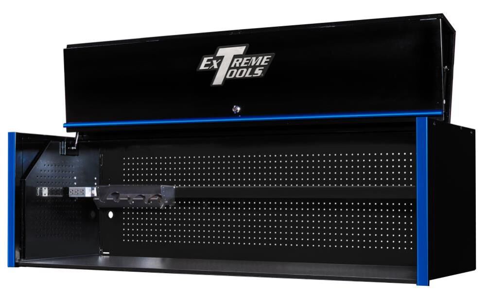 Extreme Tools RX Series 72in x 30in Deep Hutch Black, large image number 2