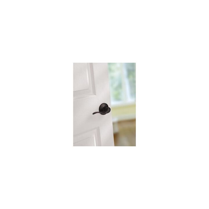 Kwikset Venetian Bronze Hall/Closet Tustin Door Lever, large image number 3