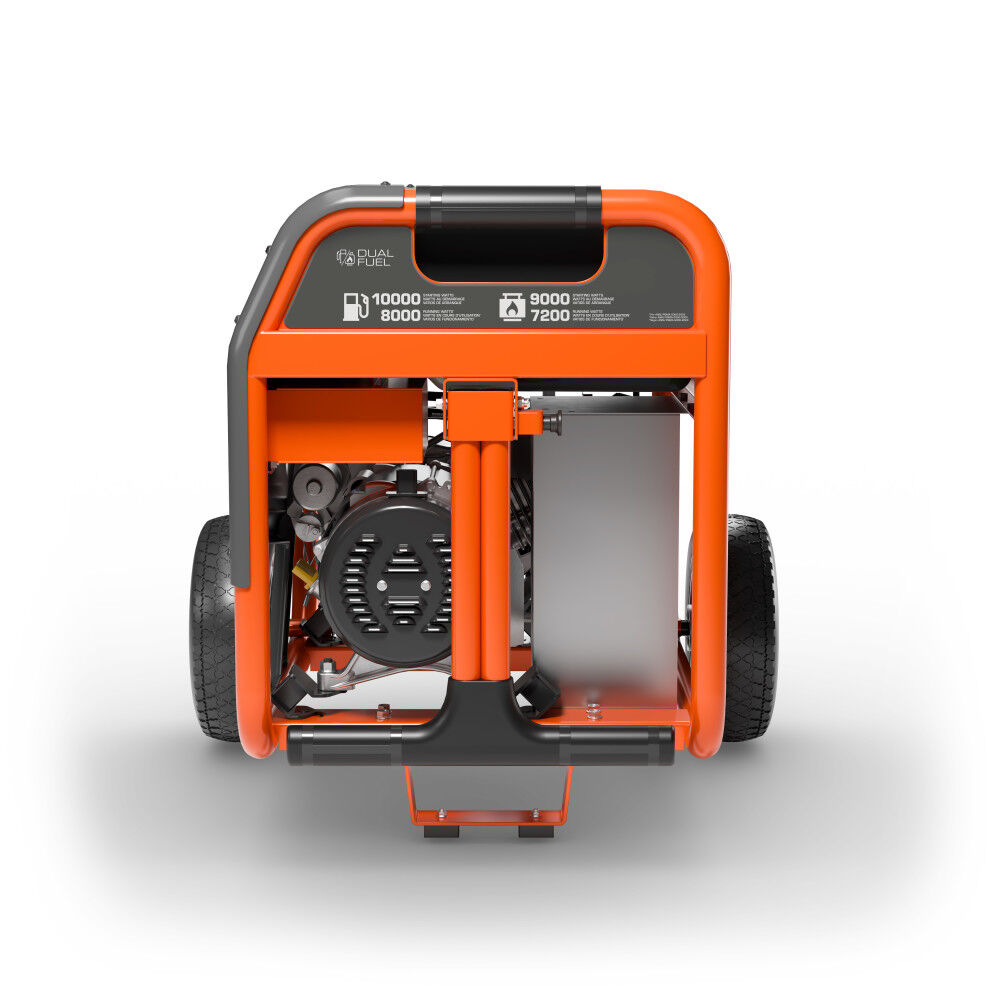 Husqvarna 10000W Dual Fuel 49 State Portable Generator, large image number 8