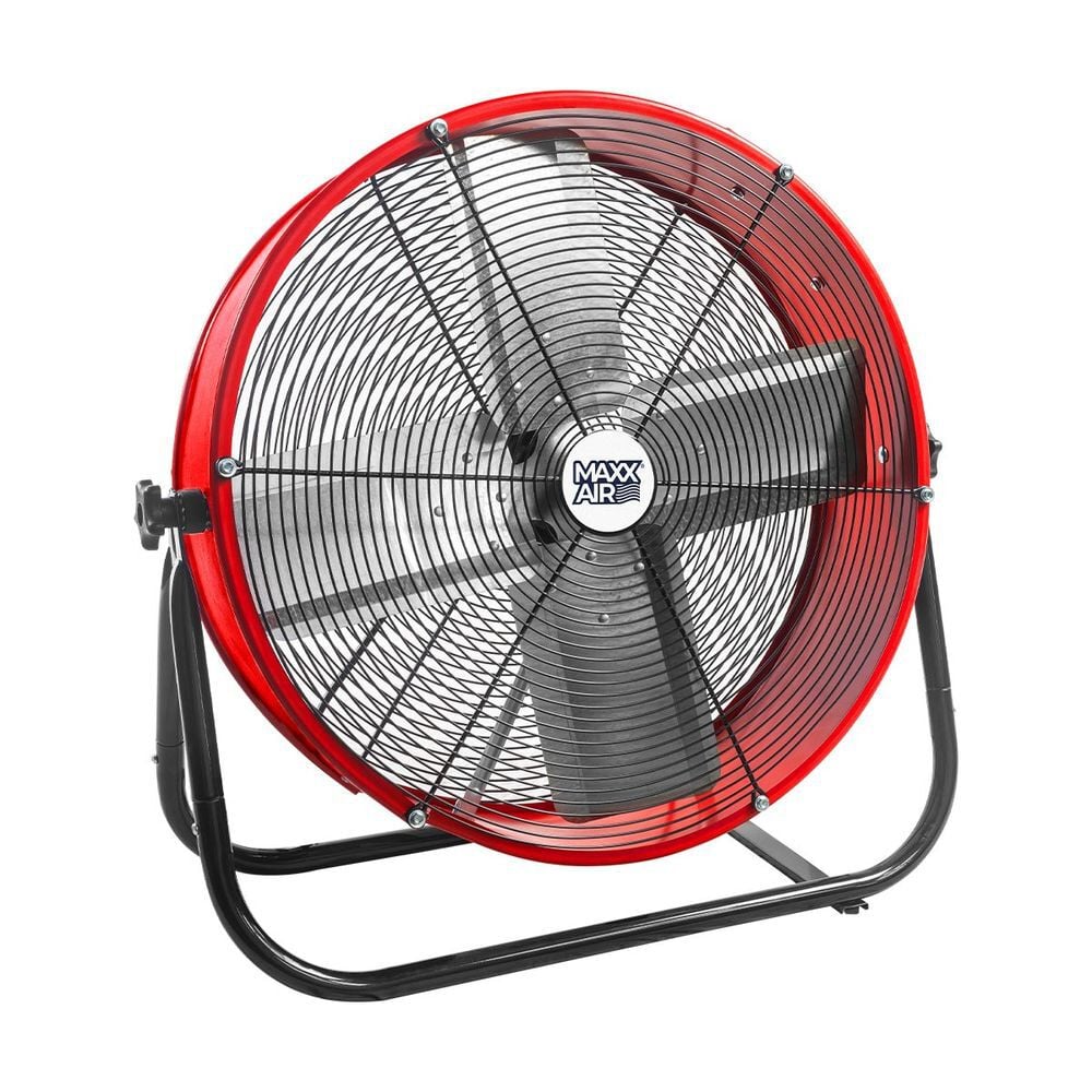 Maxx Air 24 Inch 4000 CFM 120V 2-Speed Tilting Direct Drive Drum Fan, large image number 3