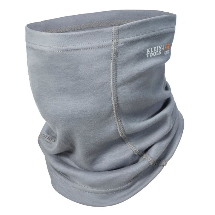 Klein Tools Flame-Resistant Neck Gaiter Gray